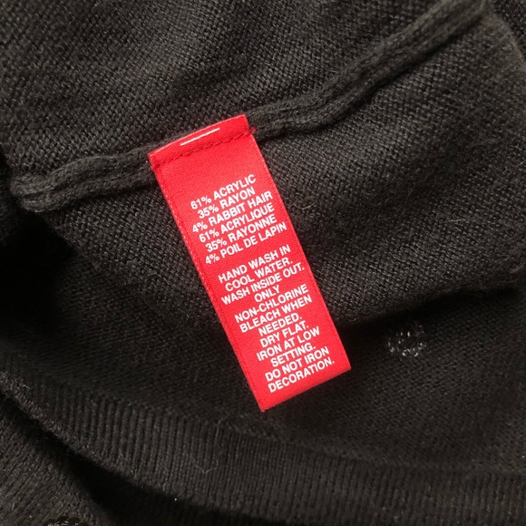 Saks Fifth Avenue sweater with decoration size M - Picture 4 of 5